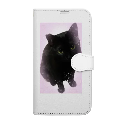 黒猫凛ちゃん Book-Style Smartphone Case