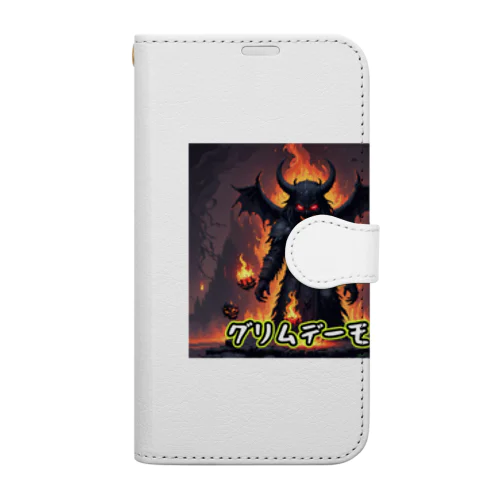 モンスターシリーズ：グリムデーモン Book-Style Smartphone Case