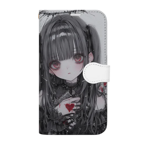 堕天使 Book-Style Smartphone Case