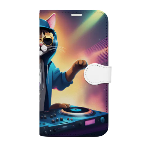 DJ猫 Book-Style Smartphone Case