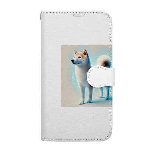 オーラ柴犬 Book-Style Smartphone Case