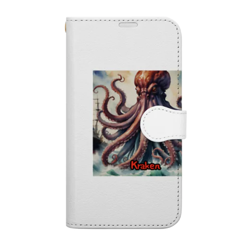 モンスターシリーズ（リアル）：Kraken Book-Style Smartphone Case