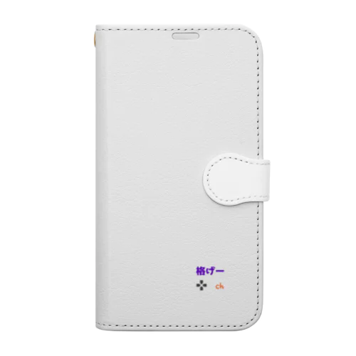 格げーch ロゴグッズ Book-Style Smartphone Case