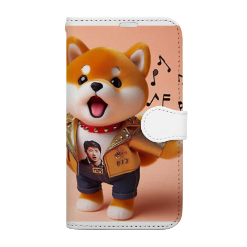 歌うワンコ、２ Book-Style Smartphone Case