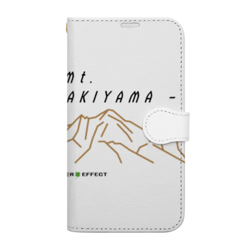 瑞牆山 手帳型スマホケース