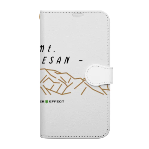 飯豊山 Book-Style Smartphone Case