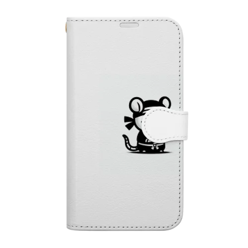 ねずみんじゃ Book-Style Smartphone Case