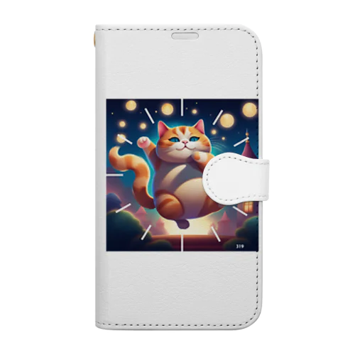 319デブ猫 Book-Style Smartphone Case