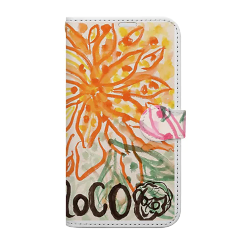 flowerドットsisters Book-Style Smartphone Case