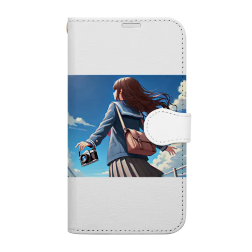 カメラ女子 Book-Style Smartphone Case