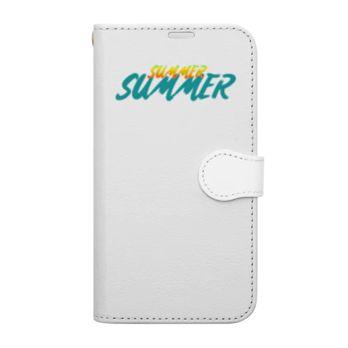 夏 Book-Style Smartphone Case