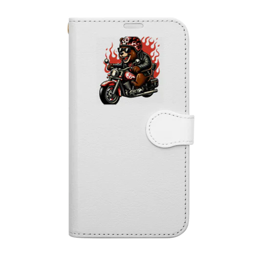 Kuma.Biker Book-Style Smartphone Case