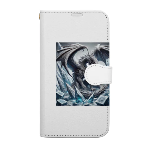 氷とドラゴン Book-Style Smartphone Case