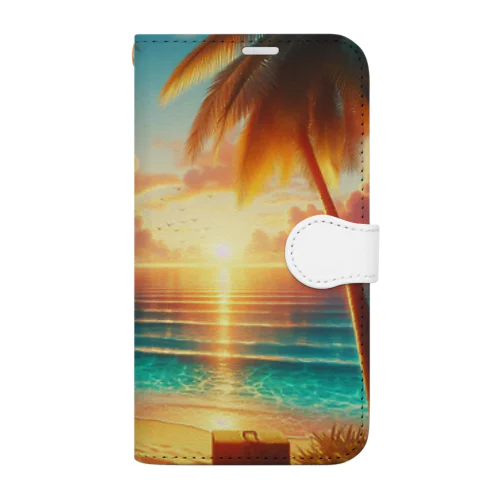 At the beach Book-Style Smartphone Case