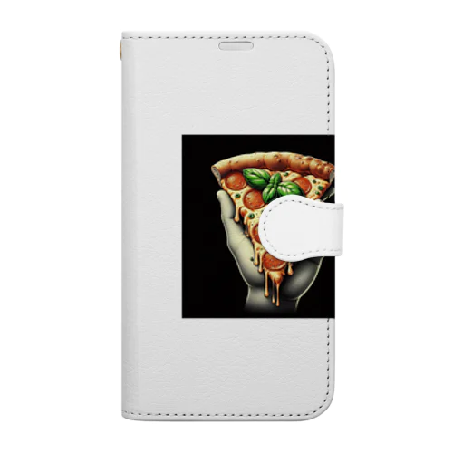 おしゃれなpizzaのグッズ Book-Style Smartphone Case