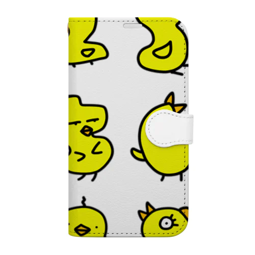 🐤数字アヒル🐤 Book-Style Smartphone Case