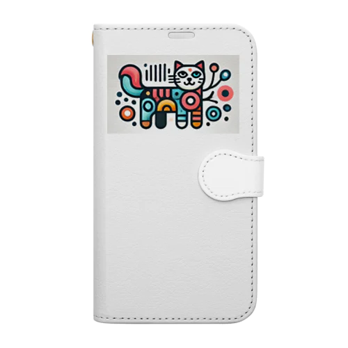 キャットくん Book-Style Smartphone Case