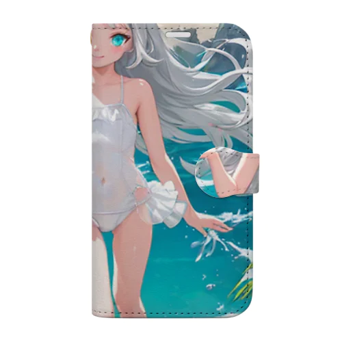 猫耳少女00022 Book-Style Smartphone Case