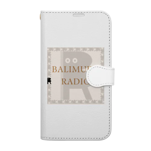 BALIMUDA RADIO（無透過） Book-Style Smartphone Case
