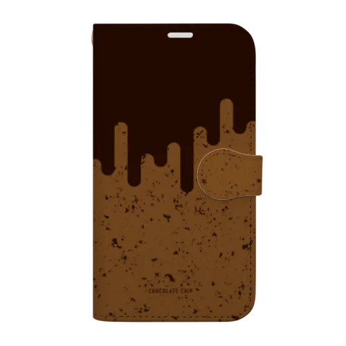 チョコチップ Book-Style Smartphone Case