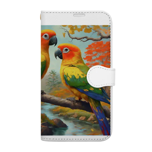 インコ Book-Style Smartphone Case