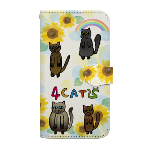 4CATS Book-Style Smartphone Case