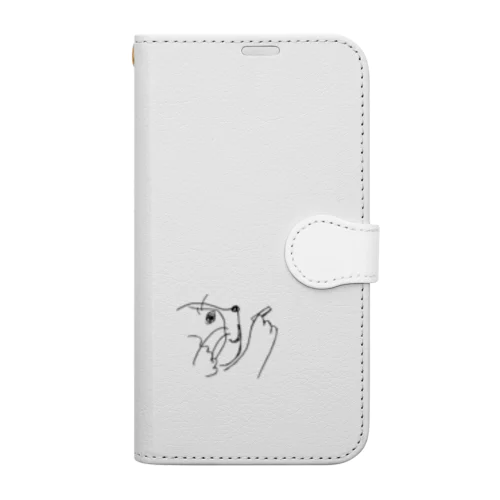 お知らせraraちゃん Book-Style Smartphone Case