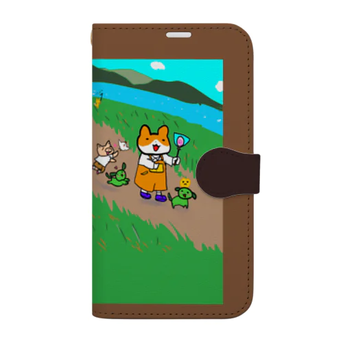 モルモットさん Book-Style Smartphone Case