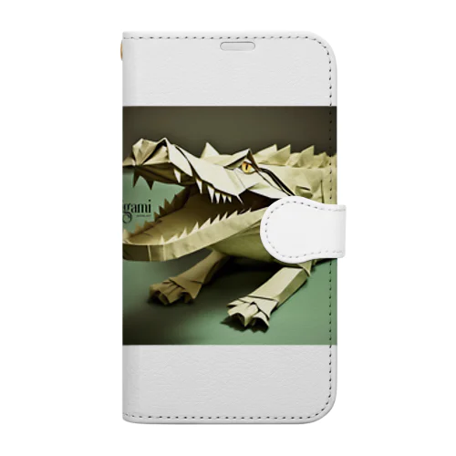 origamiワニ Book-Style Smartphone Case