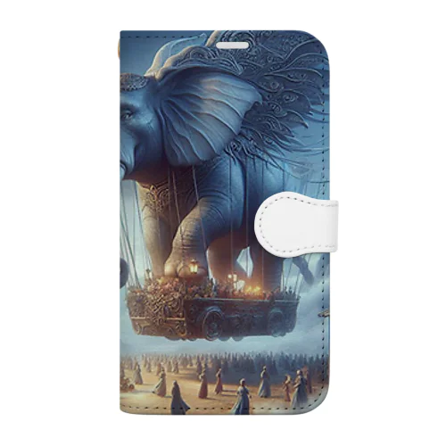 飛ぶぞう Book-Style Smartphone Case