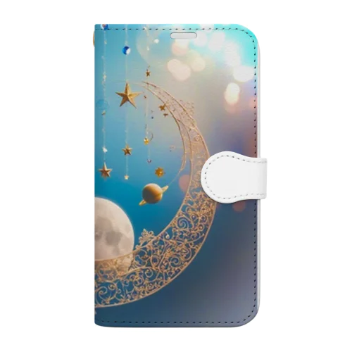 星散　- scattering - Book-Style Smartphone Case