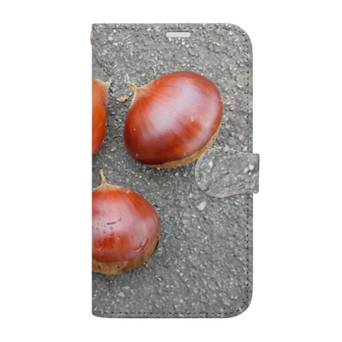 栗の実 Book-Style Smartphone Case