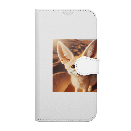 キツネ Book-Style Smartphone Case