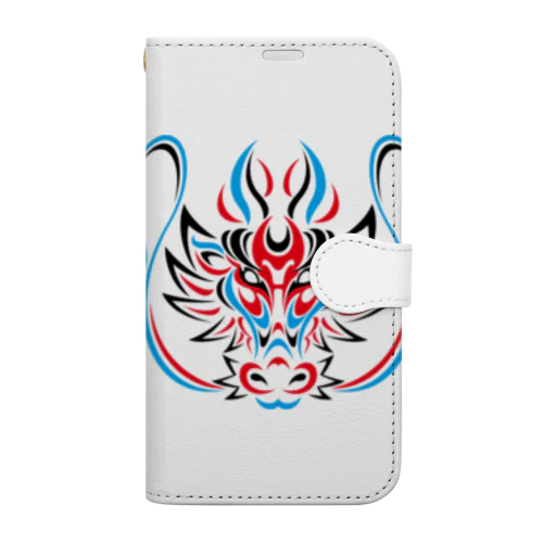 KABUKI　KUMADORI　【C】 Book-Style Smartphone Case