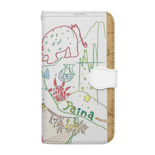 Paina ノートページアイディア Book-Style Smartphone Case