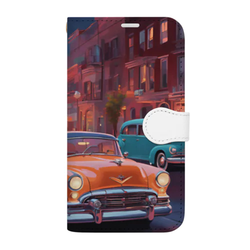 ビンテージクルマ Book-Style Smartphone Case