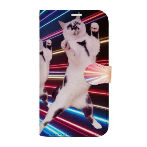 ダンシングミチル 手帳型スマホケース Book-Style Smartphone Case