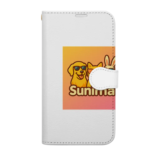 SUNIMALオリジナルグッズ Book-Style Smartphone Case