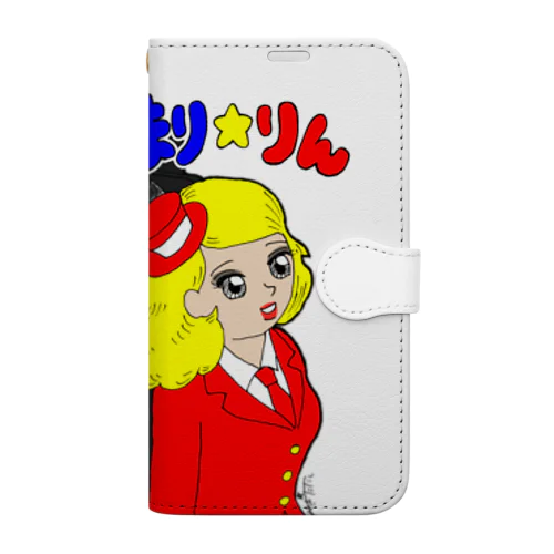 ガールズバンドまり☆りん Book-Style Smartphone Case