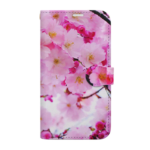 桜55 Book-Style Smartphone Case