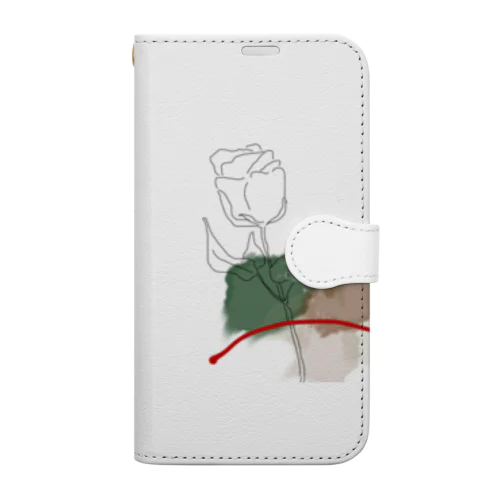 Flower Book-Style Smartphone Case