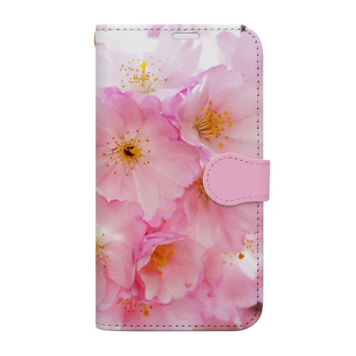 桜56 Book-Style Smartphone Case