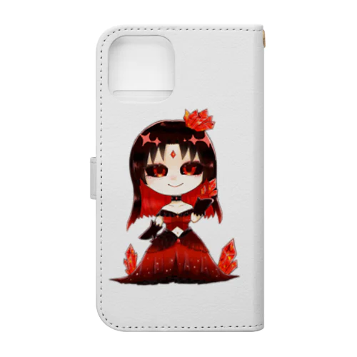 辰砂嬢ミニ Book-Style Smartphone Case