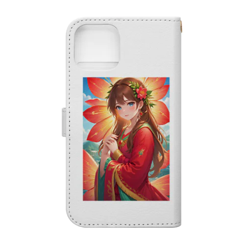 宮殿に住む女の子 Book-Style Smartphone Case