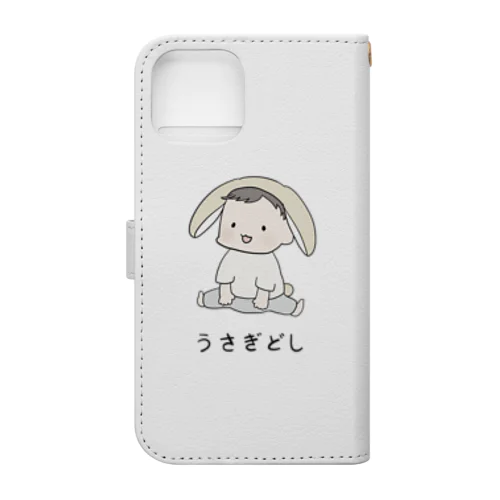 卯年の赤ちゃん 手帳型スマホケース