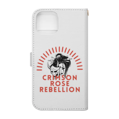 Crimson Rose Rebellion 手帳型スマホケース