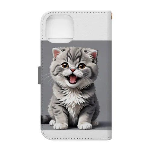 甘えん坊な子猫 Book-Style Smartphone Case