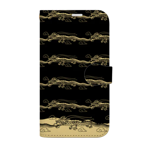 龍　辰のイラスト Book-Style Smartphone Case