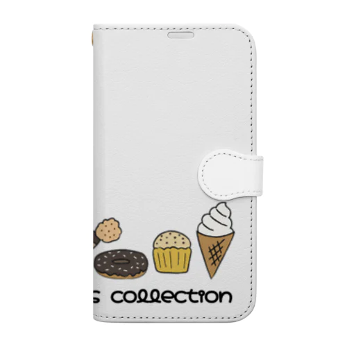 sweets collection Book-Style Smartphone Case