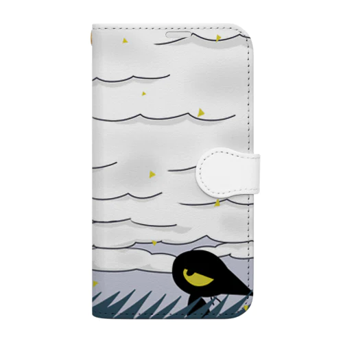 雲の境界線 Book-Style Smartphone Case